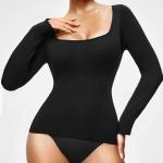 Shaping Waist-cinching Form-fitting Base Shirt