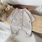 Cute Cotton Knitted Onesie For Infants And Toddlers