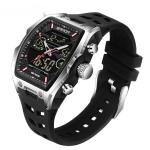 Multifunctional Cask-Shaped Luminous Sports Electronic Watch