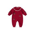 Sweet Ruffled Romper For Baby Girls