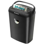 Paper Shredder, 14 Sheet Cross Cut, 6.6 Gallon Basket, P-4 Security Level, 3 Mode Design - Jam Proof Heavy Duty Shredder For Home And Office
