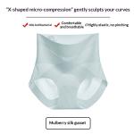 High-waisted Tummy-control Seamless Plus-size Shapewear Shorts