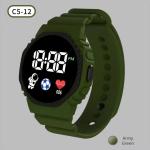 Square Electronic Watch Student Watch
