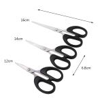 Office safety scissors-Large 16*6.8cm-Paper card-Thickened version