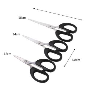 Office safety scissors-Large 16*6.8cm-Paper card-Thickened version
