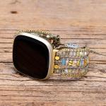 Bohemian-style Phoebe Watch Strap Natural And Vintage