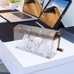 Portable A6 A4 Paper Hand Shredder Manual Straight Cut Home Office