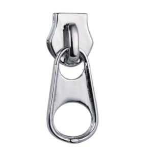 925 Pure Silver Earring Trendy INS Single Silver Jewelry Zipper