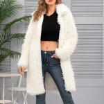 Women's Faux Fur Coattop For European And American Styles