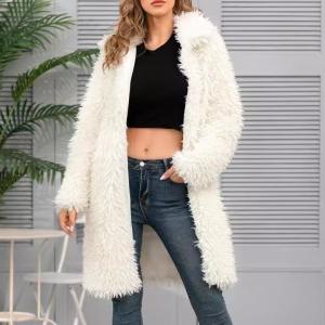Women's Faux Fur Coattop For European And American Styles