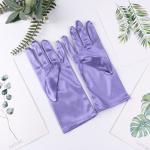 Simple Satin Long And Short Gloves Photo Studio Photography Crew Prop Jewelry