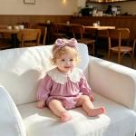 Girls' Long-sleeved Dress Without Hood