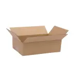 100 Corrugated Paper Boxes 6x4x2' - 15.2X10.2X5.1cm - Yellow