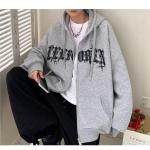 Hooded Cardigan Sweater On Clothes Jacket