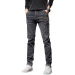 Mens Autumn Denim Jeans Casual Pants
