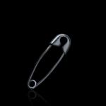 925 Sterling Silver Earrings With Male And Female Personality Single Korean Version Pin