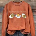 Women's Crew-Neck Sweatshirt With Animal Print