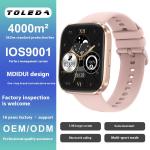 Bluetooth Calling Heart Rate Blood Oxygen Quick Reply Waterproof Sports Watch