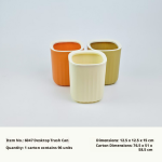 Desktop storage bucket sundries trash bucket pen bucket living room home commercial office tea table trash bucket student dormitory