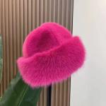 Creative Fox Fur Mongolian Cap Female