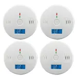 CO Detector Alarm LCD Combination CO Carbon Monoxide Gas Battery Warning Home