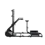 Enhanced And Stable Racing Wheel Cockpit, Compatible With Fanatec, PXN, Thrustmaster, And Logitech Adjustable Driving Simulators, Excluding Handbrake, Pedals, And Monitor -No Self Pick Up