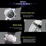 Foreign Trade Watch Black Technology Junior High School Student Trendy Sports Luminous Boys Cross-border Electronic Watch