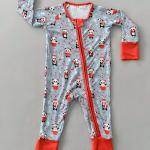Bamboo Fiber Onesie European And American Style For Infants And Toddlers