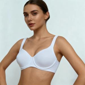 Comfortable Push-up Soft Breathable Plus-size Basic Bra