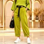AutumnWinter Corduroy Plus-size Womens Casual Trousers