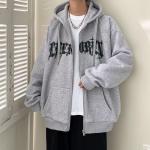 Hooded Cardigan Sweater On Clothes Jacket