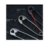 925 Sterling Silver Earrings With Male And Female Personality Single Korean Version Pin