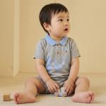 Simple Printed Class A Summer Short-sleeve Baby Romper