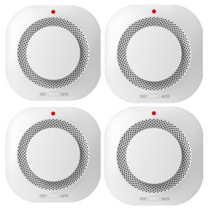 Photoelectric Wireless Smoke Detector Fire Alarm Detector Smart Smoke Alarm