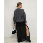 Laid-back Style Loose-fitting Pullover Knit Sweater