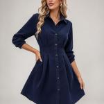 Women's Long-sleeve Dress, Fashionable And Elegant Women's Dress