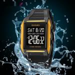 Lightweight Waterproof And Luminous Square Electronic Sports Watcha Classic And Stylish Choice
