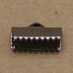 Flat Wire Clip Leather Cord Buckle Jewelry Material Accessories