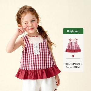 Plaid Knit Patchwork Artistic Top Set