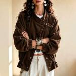 Women's Loose Casual Jacket Coat Top