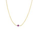 S925 Sterling Silver Necklace With Twelve Birthstone Pendants, A Light-luxury, Niche Design
