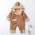 Winter Infant Fleece-lined Jumpsuit Baby