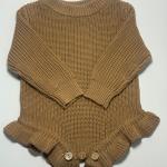 Pure Cotton Embroidery Newborn Long-sleeved Jumpsuit