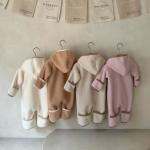 Winter Thickened One-Piece Romper For Babies