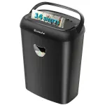 Paper Shredder, 14 Sheet Cross Cut, 6.6 Gallon Basket, P-4 Security Level, 3 Mode Design - Jam Proof Heavy Duty Shredder For Home And Office