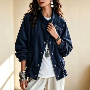 Women's Loose Casual Jacket Coat Top