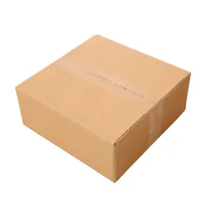100 Corrugated Paper Boxes 6x4x2' - 15.2X10.2X5.1cm - Yellow