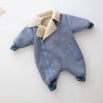 Baby One-piece Fleece Romper Thickened Onesie