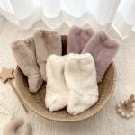 Baby Foot Covers Thickened Warm Shoe Covers Foot Protectors Baby Winter Sock Covers