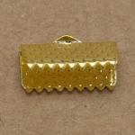 Flat Wire Clip Leather Cord Buckle Jewelry Material Accessories